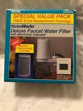 Check spelling or type a new query. Sears Waterworks Deluxe Faucet Water Filter With Electronic Indicator Osn Ebay