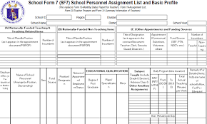 Complete Deped School Forms Updated Deped Lps School