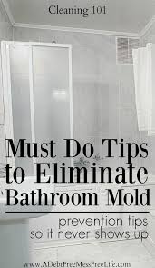 Must Do Tips To Eliminate Shower Mold Best Cleaning Tips Mold In Bathroom Shower Mold Bathroom Cleaning Hacks
