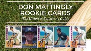 Mattinglylist.com includes thousands of regular issue cards from the primary card companies, as well as hundreds of oddball and unlicensed editions.this 15+ year project is a work in progress and will continue to evolve. Don Mattingly Rookie Cards The Ultimate Collector S Guide Old Sports Cards