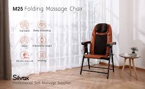 Free delivery and returns on ebay plus items for plus members. Amazon Com Folding Shiatsu Massage Chair With Heat Back Neck And Shoulder Massager Adjustable Deep Kneading Rollers Self Massager Seat With Vibration Electric Full Body Massage Relieve Muscle Pain Home Health