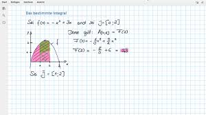 003a Das Bestimmte Integral Youtube
