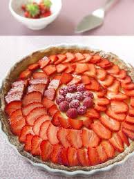 Tarte Au Chocolat Blanc Et Aux Fraises Recette Recette Tarte Chocolat Tarte Au Chocolat Tarte Chocolat Blanc