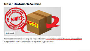 Umtauschen Bei Poco Wissenswertes Ratgeber