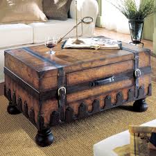 Your choices include trunks that stand off the floor and others that sit directly on the ground. Wood Storage Trunk Coffee Table Ideas On Foter