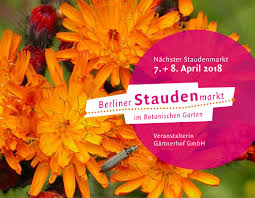 Eine vielfältige auswahl an stauden für die naturnahe gartengestaltung, heimische wildstauden, insektenfreundliche stauden wie astern, doldenblütler, katzenminzen, kerzenknöterich, salbei, staudensonnenblumen sowie ressourcenschonende feldware von ausgewählten stauden und gräsern. Berliner Staudenmarkt Im Botanischen Garten Samstag Sonntag Dem 1 2 September 2018 Bgbm