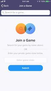 Joining a Game by Code | GooseChase