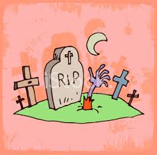 Resultado de imagen de dibujo tumba Rip halloween color