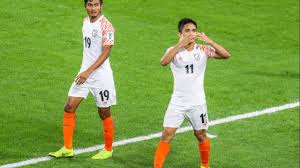 He is an indian international footballer, who plays for india and bengaluru fc.he has 74 (sunil chhetri goals: Watch Out Cristiano Ronaldo Sunil Chhetri Surpasses Lionel Messi Eyes Portuguese S Goal Record