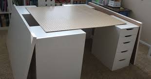 Our Ikea School Desks Confessions Of A Homeschooler Homeschool Room Design School Room School Desks