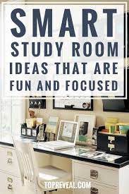 Smart Study Room Ideas That Are Fun And Focused Top Reveal Study Rooms Study Room Diy Study Room