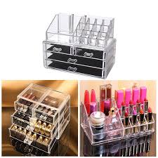 Kosmetik Organizer Make Up Acryl Aufbewahrung Beauty Kosmetikbox 4 Schubladen Beauty Gesundheit Make Up Make Kosmetik Box Kosmetik Aufbewahrung Kosmetik