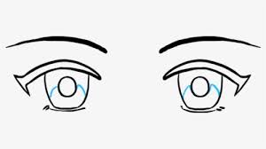 To me, drawing anime eyes is so fun, unique, and simple. Easy To Draw Cute Eyes Evil Anime Crying Drawing Online Hd Png Download Transparent Png Image Pngitem