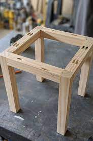 Diy end table bottom frame cuts: Simple Diy Outdoor Side Table Plans