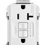 radiant® Tamper-Resistant Sensitive Appliance 15A Duplex Self-Test GFCI  Receptacles with SafeLock® Protection, White