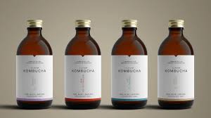 Clever Kombucha Stands Out With Minimalistic Labels In 2020 Kombucha Labels Kombucha Kombucha Brands