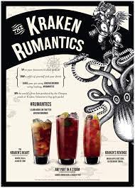 It inspired us to get a little creative with a new recipe to kill the heat of summer. Kraken Rum Cocktails Rum Recipes Spiced Rum Drinks Rum Drinks Recipes