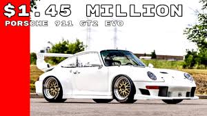 Porsche 911 gt2 generazioni poster. Rare Porsche 911 Gt2 Evo Sells For 1 45 Million Youtube