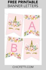 Happy Birthday Free Printable Unicorn Birthday Card Free Printable Unicorn Banner Make Your Own Banners With This Fr In 2020 Birthday Banner Free Printable Printable Unicorn Birthday Unicorn Birthday Party Decorations