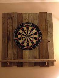 Pin By Paige Burnett On Craft Ideas Dart Board Garage Game Rooms Room Diy