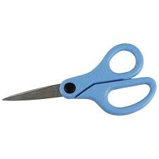 These westcott blunt tip scissors are specifically designed for a child's hands. Scissors