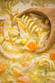Of course, i can't easily buy a chicken from chinatown anymore, so i bought a chicken between 2.5 to 3 in the past, my preference has been indian cuisine and we eat a lot of rice. Creamy Chicken Noodle Soup Recipe Natashaskitchen Com