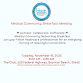 Medical Community Breakfast Meeting event image