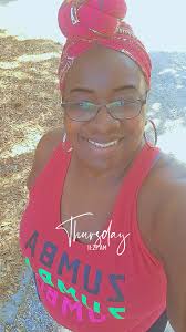 Getting ready for zumba workout today