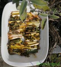Avec Cette Recette De Poireaux Rotis Au Four Hyper Simple Et Savoureuse Je Retourne A Mes Premiers Amours Cuisiner En Vert Clair Au Food Vegetables Zucchini