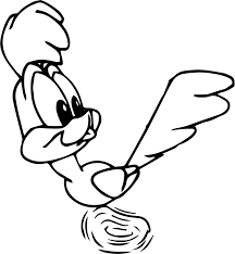 Nice Fastest Baby Road Runner Coloring Page Bird Coloring Pages Coloring Pages Baby Looney Tunes