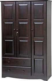 Almost any room can benefit from the addition of additional closet space or storage space. 100 Solid Wood Grand Wardrobe Armoire Closet Java Furniture Furnishings Solidwoodwardrobecloset Armoire Solid Wood Armoire Wardrobe Armoire