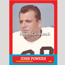 1963T John Powers Pittsburgh Steelers