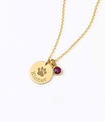 Buy personalized pet/cat/dog photo necklace 925 sterling silver pendant chain custom picture necklaces handmade gift for women/girls/wife/mother and other necklaces at amazon.com. Pendant Paw Print Necklace With Birthstone Personalized Paw Print Necklace In Memory Of Dog Pet Necklace Pet Memorial Jewelry Memorial Jewelry Personalized Dog Birthstone Necklace Handmade Products