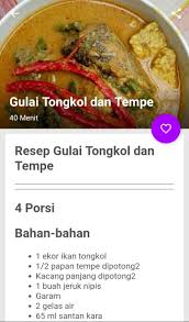 2 buah bawang merah(iris) : Resep Gulai Ikan Istimewa Fur Android Apk Herunterladen