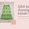 Cara menjahit baju brokat duyung. 1