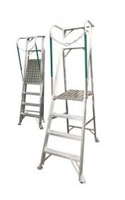 Ladders come assembled with handrails. Platform Step Ladders With Handrails Ladderstore