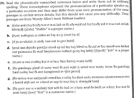 Solved 21 Read The Phonetically Transcribed Sentences Be Chegg Com