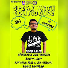 Maybe you would like to learn more about one of these? Majlis Perwakilan Pelajar Uitm Melaka Kampus Bandaraya Always Feeling Afraid Speaking In English Always Feeling Inferior When Hearing Others Speak English Fluently Dying At The Thought Of Doing English Presentations Fret