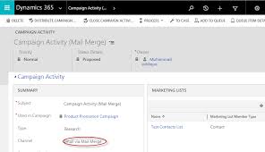 Mahsuds Dynamics Crm Blog Distribute Campaign Activity Via