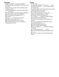 Search the world's information, including webpages, images, videos and more. Avancemos 3 Unit 3 Lesson 1 3 1 Crossword Puzzle By Senora Payne
