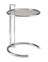 The eileen grey side table available on the site are made of different materials such as wood, aluminum, marble, steel, glass and so on, so that you can pick the best one to go with your. Eileen Gray Adjustable Table Bauhaus 2 Your House