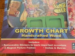 Almighty Heroes Handcrafted Wood Growth Chart