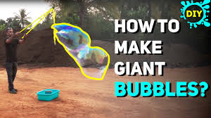 Nggak cuma jadi topping minuman, bubble tea pun bisa dimasak bareng nasi! How To Make Giant Bubbles Diy Huge Bubbles Dartofscience Youtube