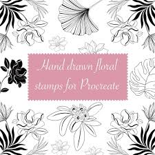 Maybe you would like to learn more about one of these? Free Floral Stamp Brush Set Free Brushes For Procreate