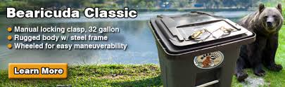 Each kit comes with 2 screens to make a right angle and you can purchase multiple units if you need to create a bigger enclosure. Bear Proof Garbage Cans Offered For The Standard Homeowner