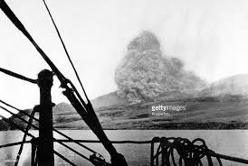 1902 The Erupting Volcano Mount Pelee On The Island Of Martinique Pelee Volcano Erupting Volcano