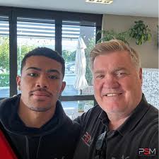 PSM Co-Founder Gavin Orr caught up with Alvin Chong Nee, Patty Moi Moi and  Eddie Ieremia when he was in New Zealand to go over their mid season  review. #pacificsportsmanagement #teampsm #rugbyleague #