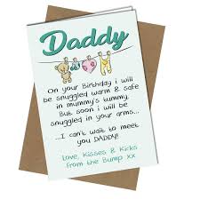 Today my hubby turns thirty one!! 1072 Birthday Card Daddy To Be Love From Baby Bump 1st Birthday Card Poem Cute Sex Unknown Green Buy Online In Armenia At Armenia Desertcart Com Productid 160756709