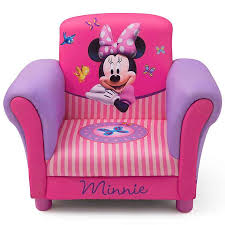 Delta Children Disney Minnie Mouse Kids Upholstered Chair In 2020 Upholstered Kids Chair Minnie Mouse Bedroom Kids Chairs