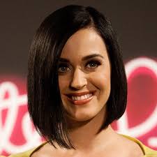 Katy Perry's sharp raven bob